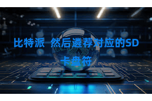 比特派  然后遴荐对应的SD卡盘符