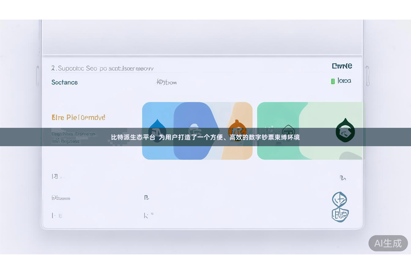 比特派生态平台  为用户打造了一个方便、高效的数字钞票束缚环境